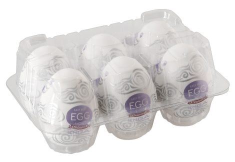 TENGA Egg Cloudy - maszturbációs tojás 6db