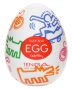   / TENGA Egg Keith Haring Street - maszturbációs tojás (1db)