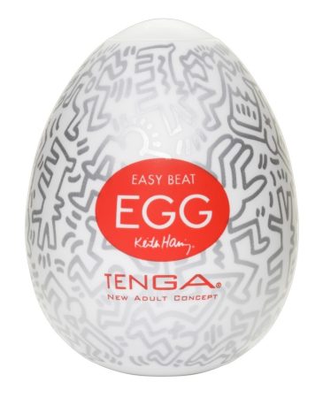 TENGA Egg Keith Haring Party - maszturbációs tojás 1db