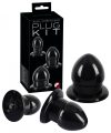 You2Toys - Stretching Plug Kit - anál dildó szett - 3db fekete