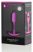 b-vibe Snug Plug 1 - anál dildó belső súllyal 55g - pink