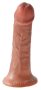 King Cock 6 dildó 15 cm - barna