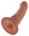 King Cock 6 dildó 15 cm - barna