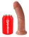 King Cock 8 dildó 20 cm - sötét natúr