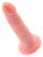 King Cock 5 dildó 13 cm - natúr