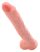 King Cock 14 herés nagy dildó 35cm - natúr