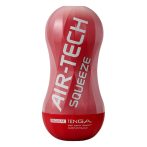 TENGA Air-Tech Squeeze Regular - szívó maszturbátor piros