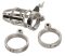 You2Toys - Chastity Cage - fém péniszketrec, lakattal