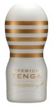 TENGA Premium Gentle - eldobható maszturbátor fehér