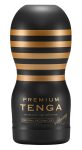 TENGA Premium Strong - eldobható maszturbátor fekete