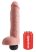 King Cock 11 - élethű spriccelő dildó 28cm - natúr