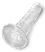 King Cock Clear 6 - tapadótalpas dildó 15cm