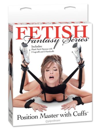 Fetish Position Master - kötözőszett fekete