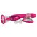 JimmyJane Apex - nyelves 2in1 vibrátor (pink)