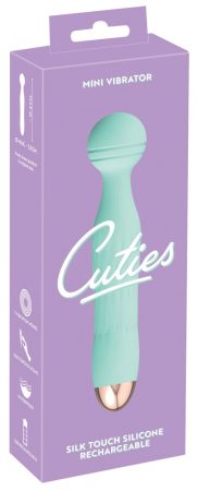 Cuties Mini Wand - akkus, vízálló, masszírozó vibrátor zöld