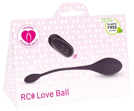 You2Toys RC Love Ball - akkus, rádiós vibrációs tojás lila