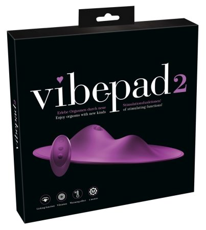 VibePad 2 - akkus, rádiós, nyaló párna vibrátor lila