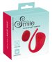 SMILE Slim Panty - akkus, rádiós csiklóvibrátor piros