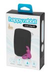 Happyrabbit Cock Kit - vibrációs péniszgyűrű tárolótáskával lila