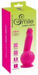 SMILE Powerful - akkus, 2 motoros tapadótalpas vibrátor pink