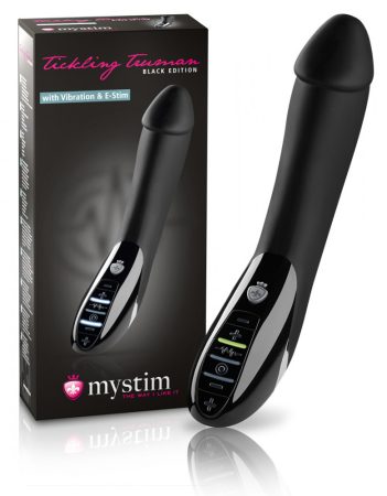 mystim Black Edition Tickling Truman - elektro-stimulációs vibrátor