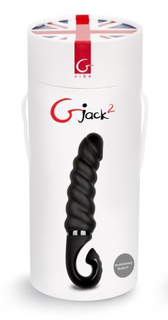 Gvibe G-jack 2- akkus, vízálló szilikon vibrátor fekete