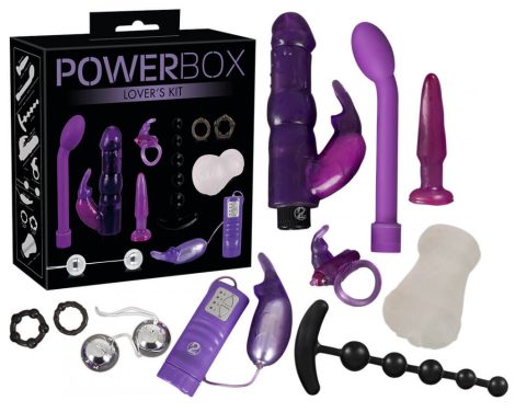 You2Toys - PowerBox - nyuszis vibrátoros készlet 10 részes