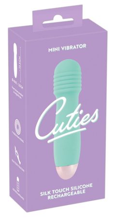 Cuties Mini Wand - akkus, mini masszírozó vibrátor zöld