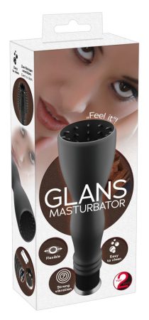 You2Toys - Glans - makk vibrátor fekete