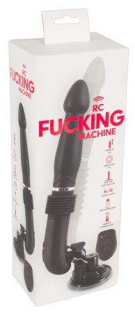 You2Toys - RC Fucking Machine - akkus lökő vibrátor fekete