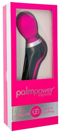 PalmPower Extreme Wand - akkus masszírozó vibrátor pink-fekete