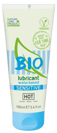 HOT Bio Sensitive - vegán vízbázisú síkosító 100ml