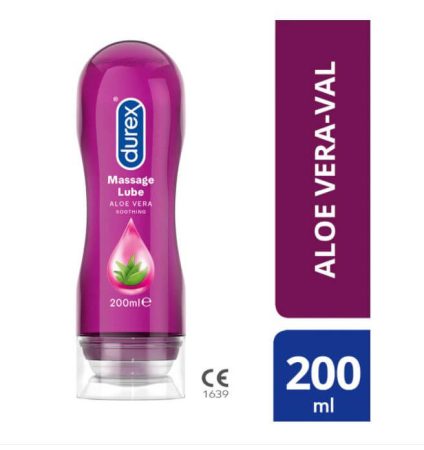 Durex Play 2in1 masszázsolaj - Aloe Vera 200ml