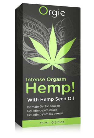 Orgie Hemp - stimuláló intim gél nőknek és férfiaknak 15ml