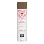   Shiatsu Warming - melegítő masszázsolaj koriander-szantál 100ml