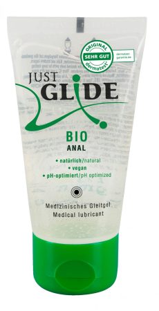 Just Glide Bio ANAL - vízbázisú vegán síkosító 50ml