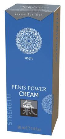 HOT Shiatsu Penis Power - stimuláló intim krém férfiaknak 30ml