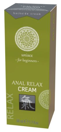 HOT Shiatsu Anal Relax - nyugtató anál síkosító krém 50ml