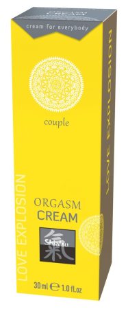 Shiatsu Orgasm - bizsergető intim krém nőknek és férfiaknak 30ml