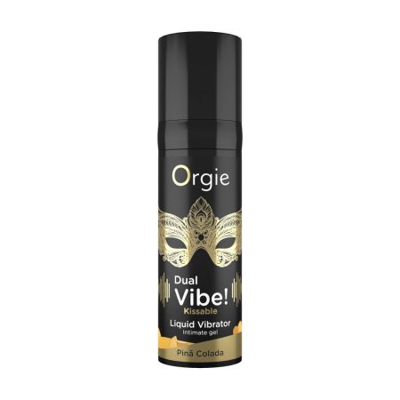 Orgie Dual Vibe! - folyékony vibrátor - Pinã Colada 15ml