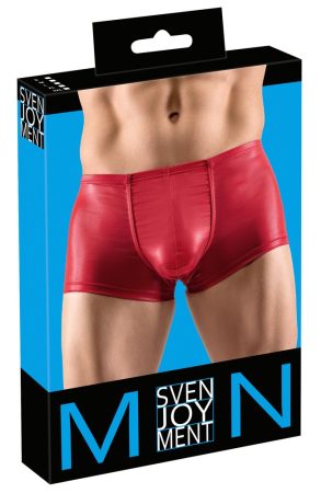 Svenjoyment - fényes push-up boxer piros