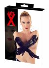 LATEX - hosszú, unisex kesztyű fekete