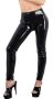 LATEX - cipzáros leggings fekete