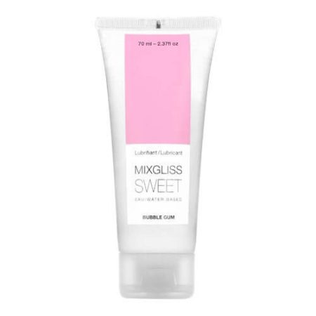 Mixgliss Sweet Bubble Gum - vízbázisú síkosító - rágó 70ml