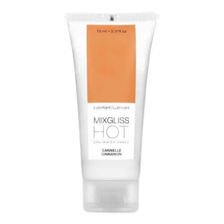 Mixgliss Hot - melegítő, vízbázisú síkosító - fahéj 70ml