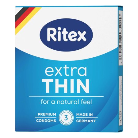 RITEX Extra Thin - vékonyfalú óvszer (3db)