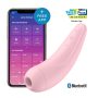   Satisfyer Curvy 2+ - okos léghullámos csiklóizgató vibrátor (pink)