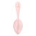 Satisfyer Ribbed Petal - rádiós vibrációs tojás (pink)