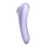 Satisfyer Dual Pleasure - okos léghullámos 2in1 vibrátor (lila)