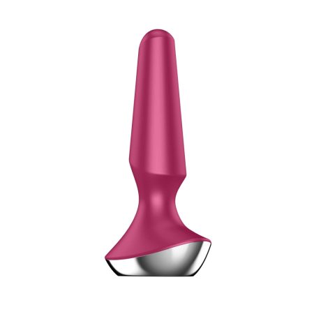 Satisfyer Plug-ilicious 2 - okos anál vibrátor (piros)